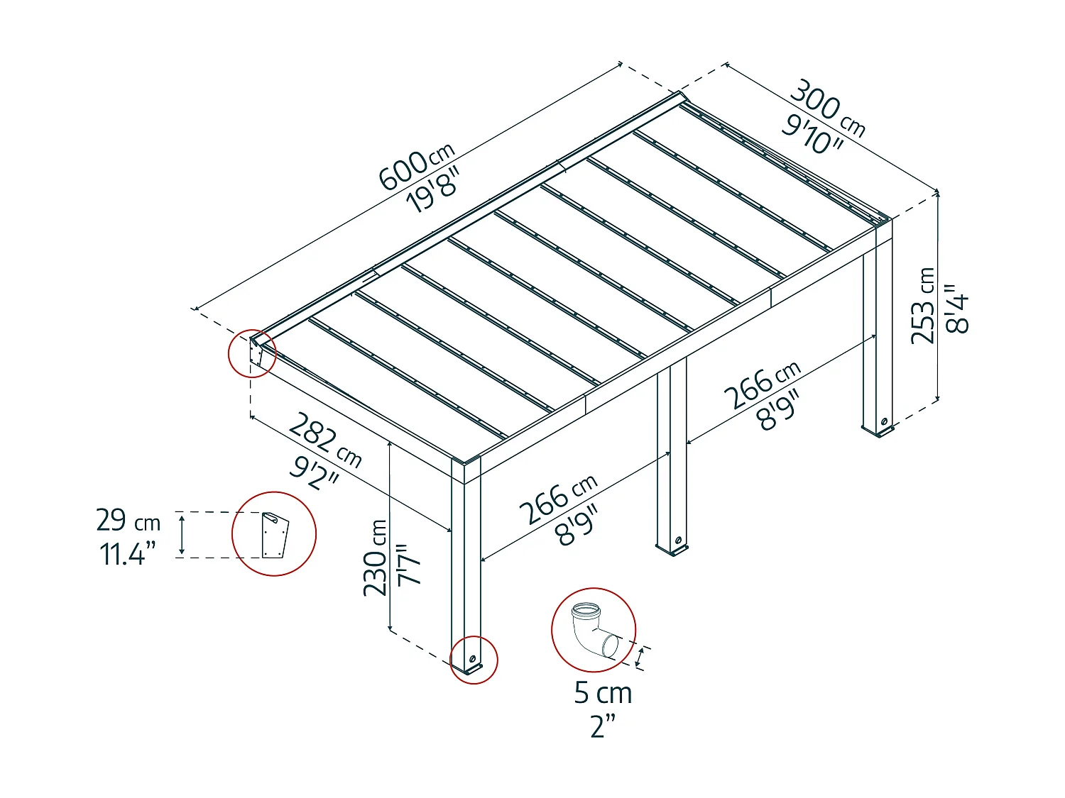Canopia Helsinki Pergola