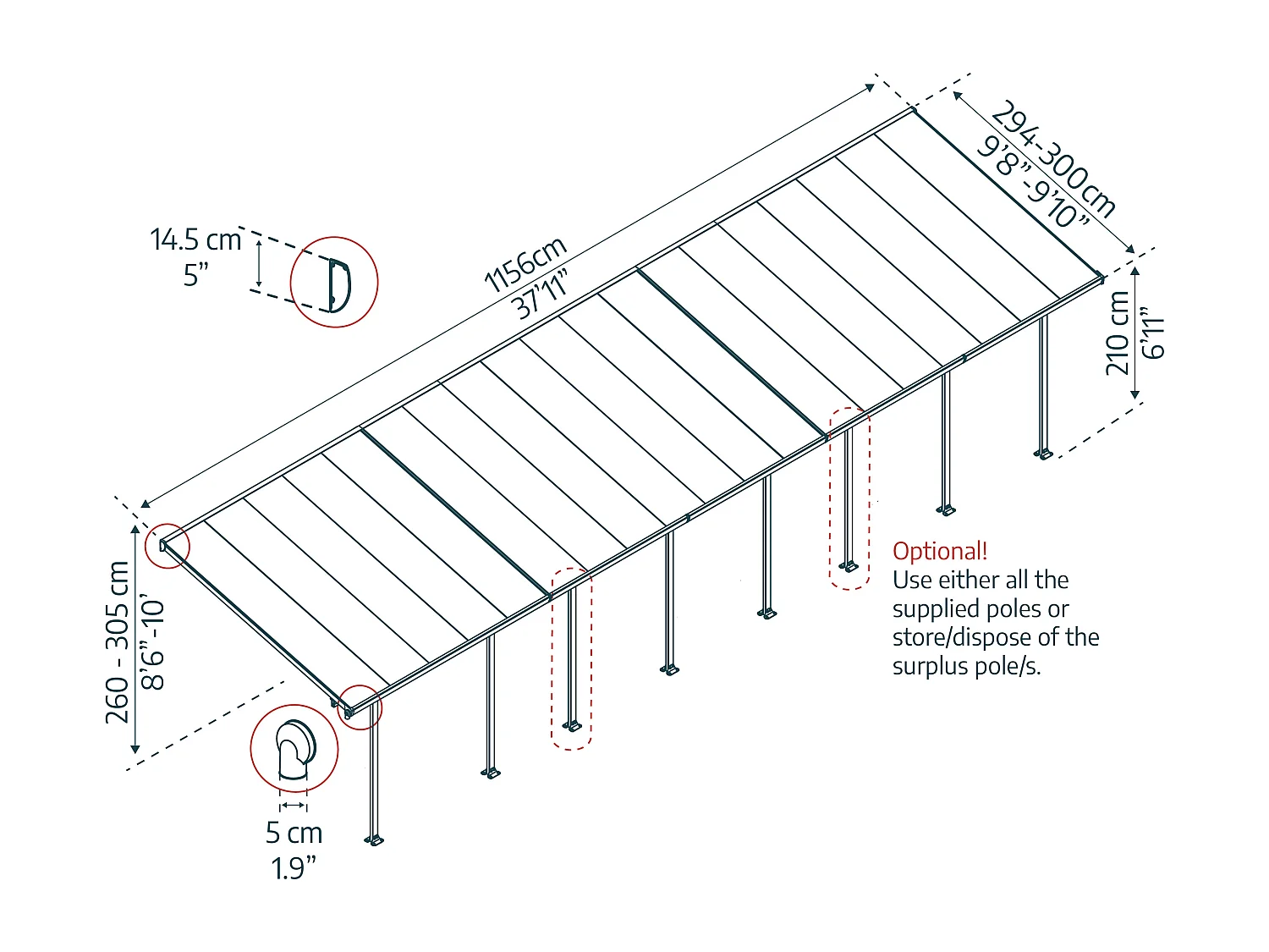 Canopia Feria Pergola