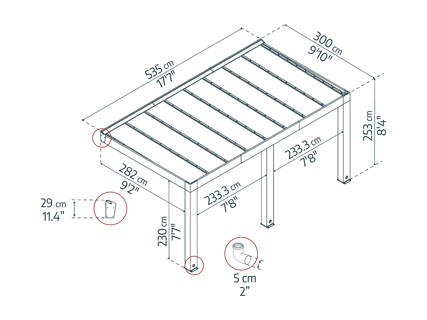 Canopia Helsinki Pergola