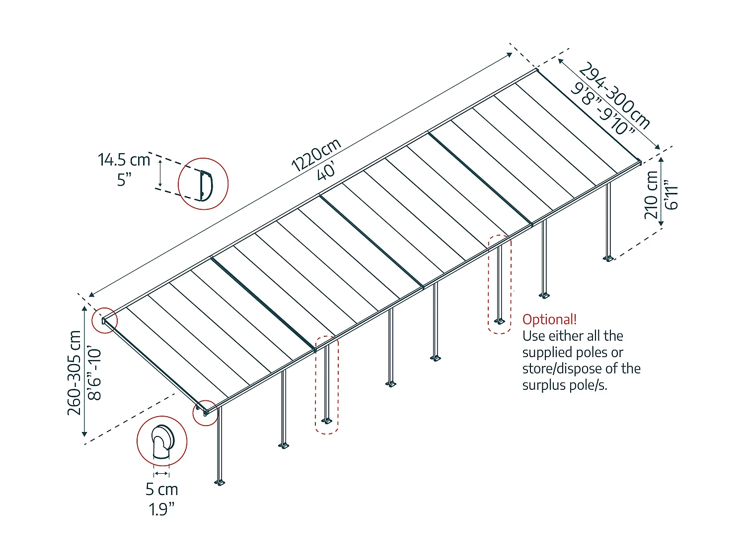 Canopia Feria Pergola