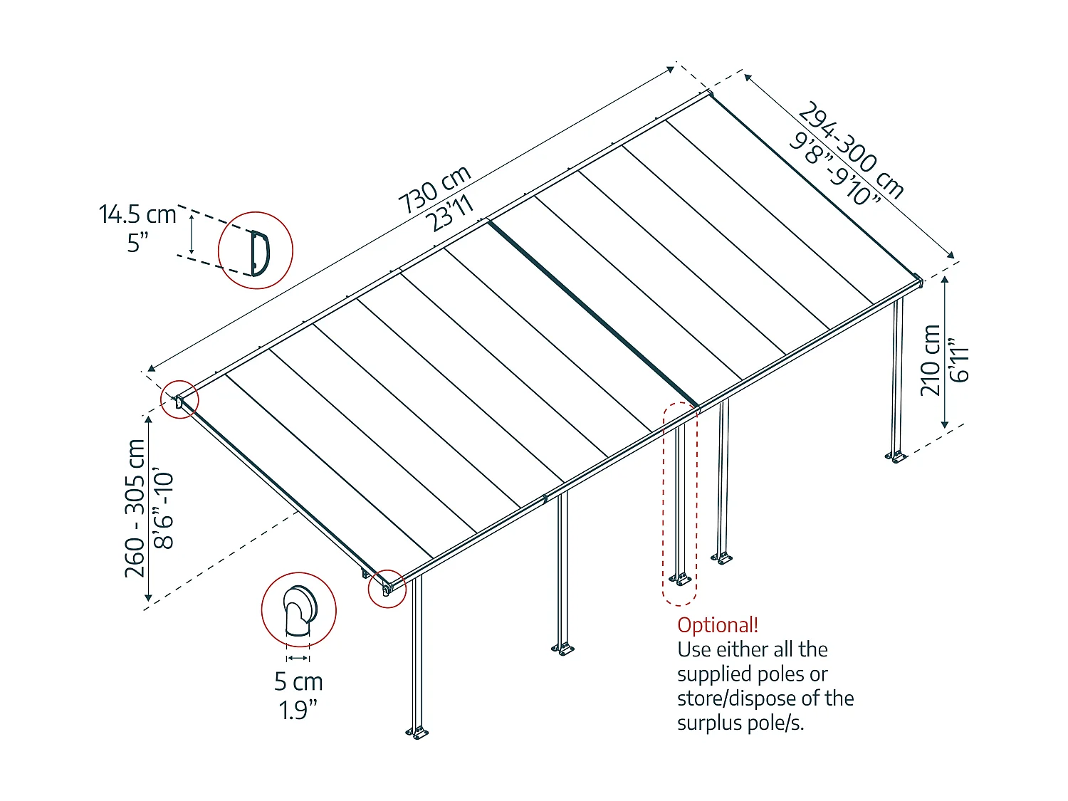 Canopia Feria Pergola