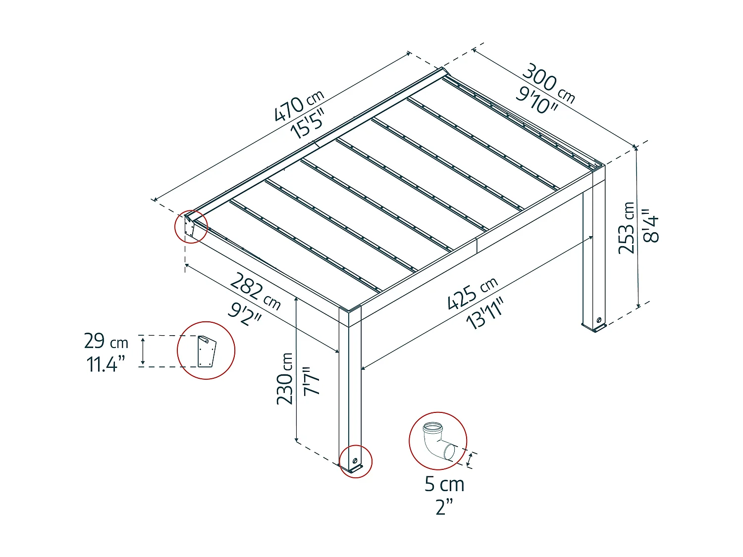 Canopia Helsinki Pergola
