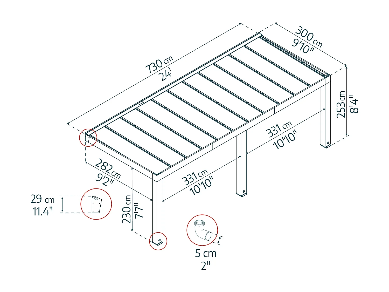 Canopia Helsinki Pergola