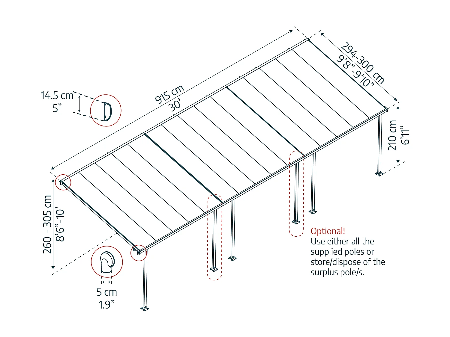 Canopia Feria Pergola