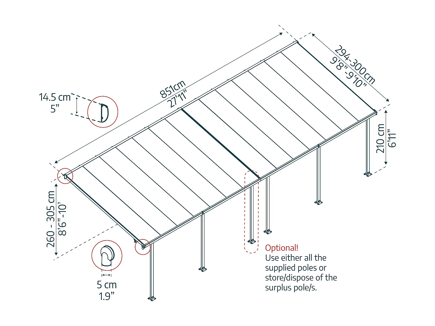 Canopia Feria Pergola
