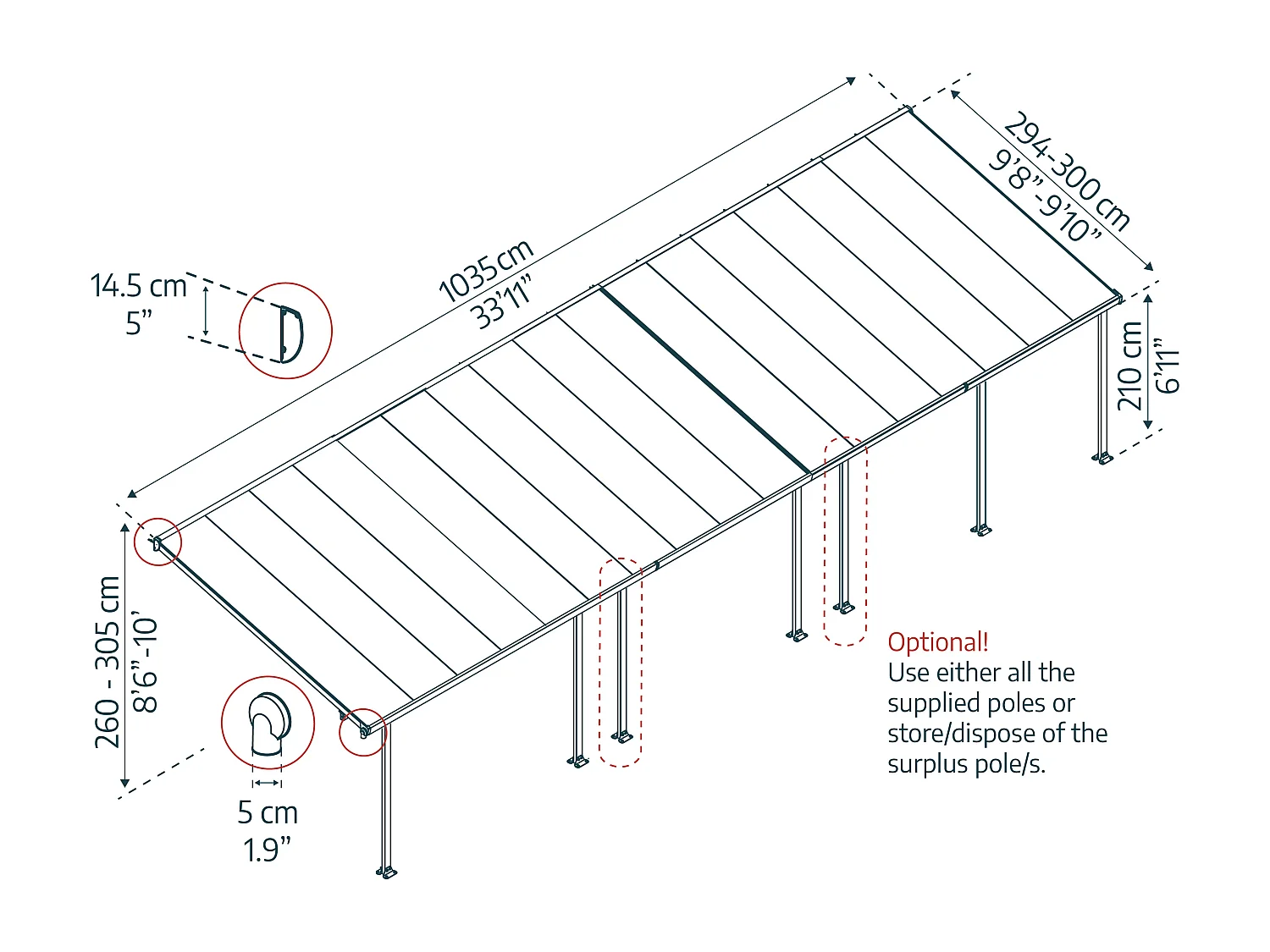 Canopia Feria Pergola
