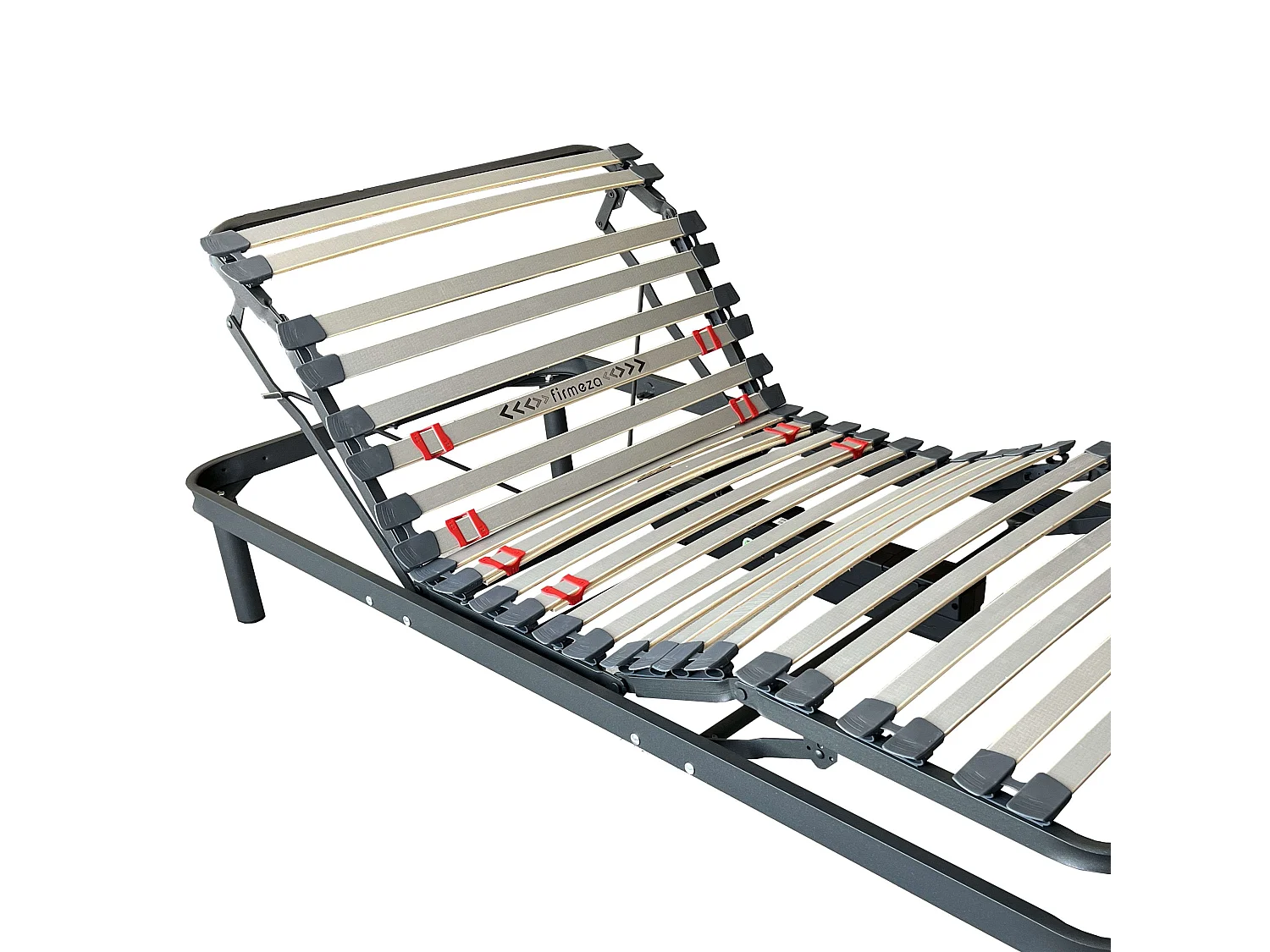 Conjunto de cama articulada elétrica de casal com motor e colchão Nert viscoelástico de 5 peças, 90x190cm.
