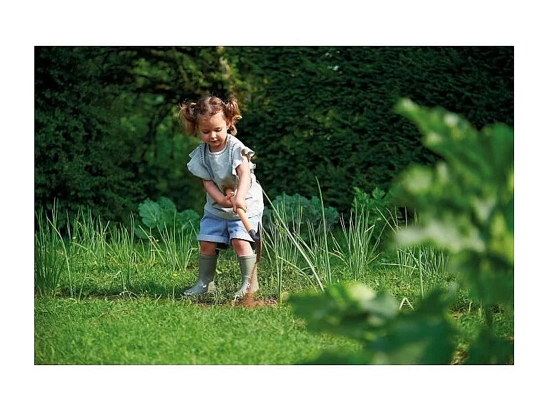 Set de Herramientas de Jardín para Niños Ecoiffier - 3 Herramientas Grandes de 70 cm - Fabricado en Francia