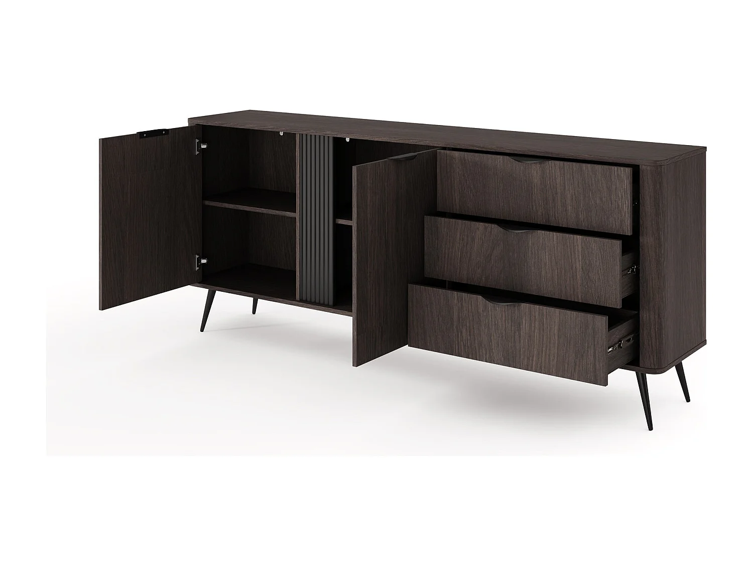 Sideboard 2-türig, Dunin-Eiche, 195 cm - VERIS