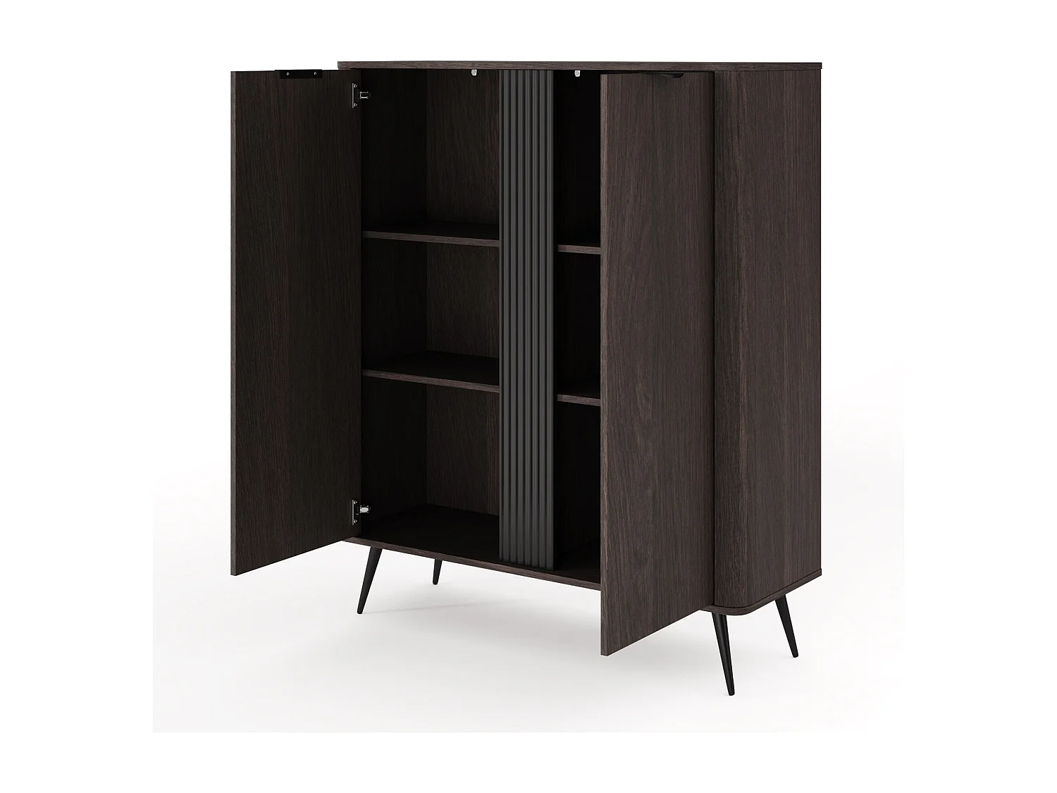Highboard 2-türig, Dunin-Eiche, 113 cm - VERIS