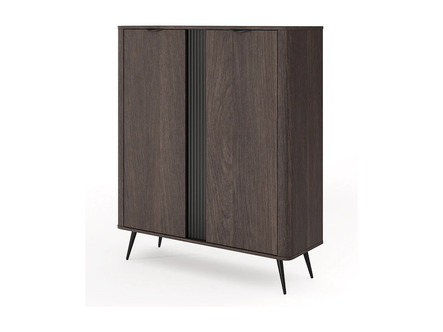 Highboard 2-türig, Dunin-Eiche, 113 cm - VERIS