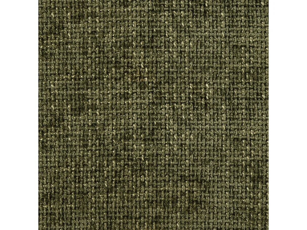 Bocca - Canapé d'angle droit 4 places en tissu à dossier capitonné - Vert olive
