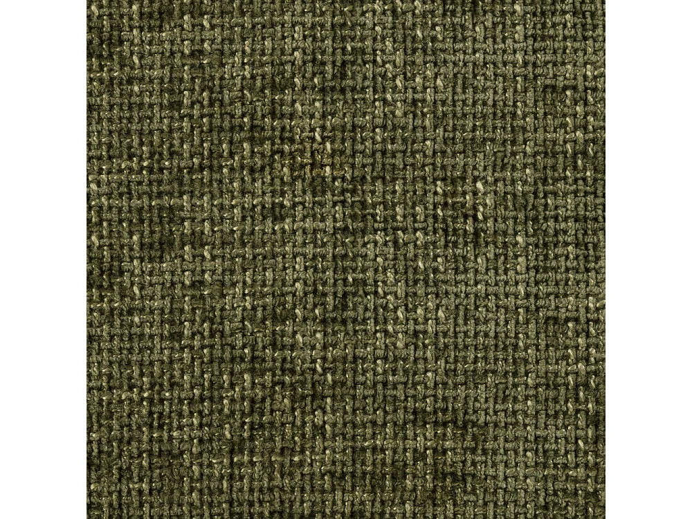 Bocca - Fauteuil en tissu à dossier capitonné - Vert olive