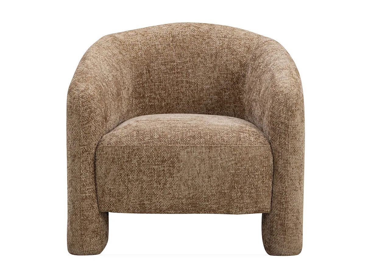 Topaz - Fauteuil en tissu - Bronze
