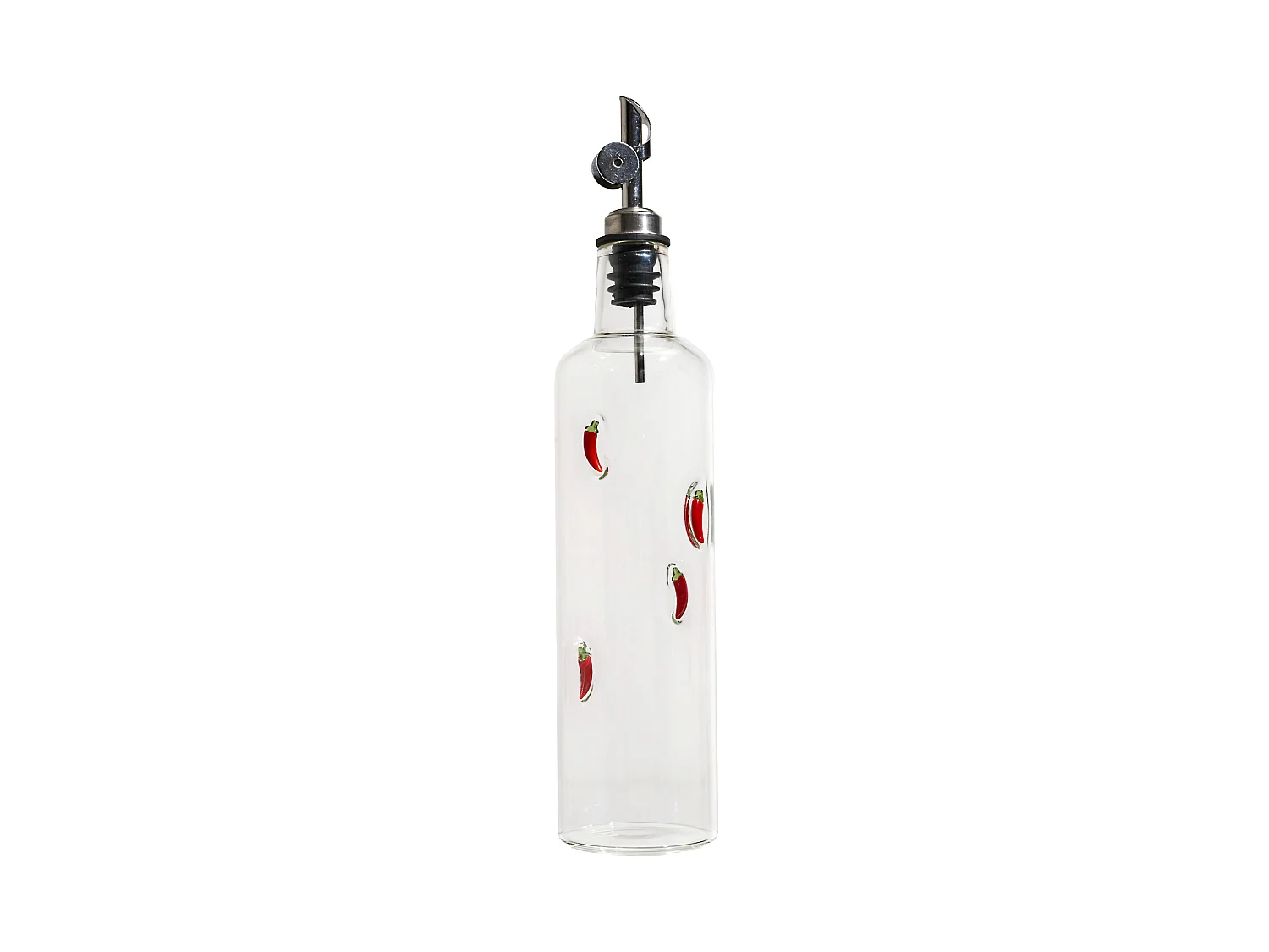 Huilier Avec Bec Verseur "Piment" 50cl Transparent