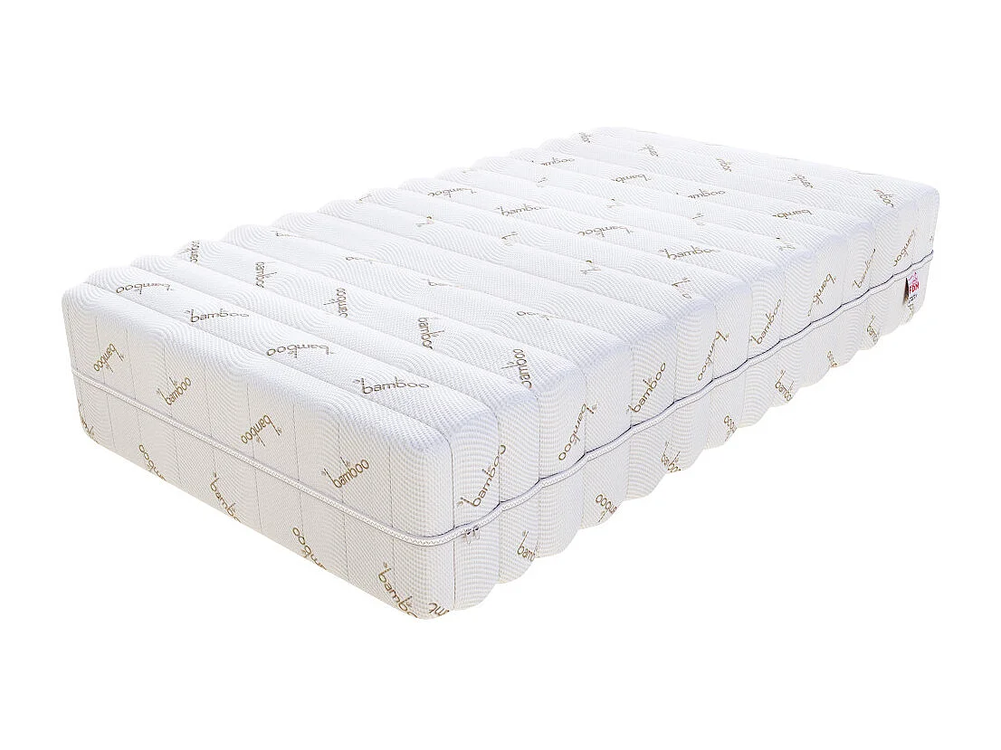 Matelas SAVONA - Mémoire de Forme - Latex -  Epaisseur 22 cm  120 x 200 cm cm