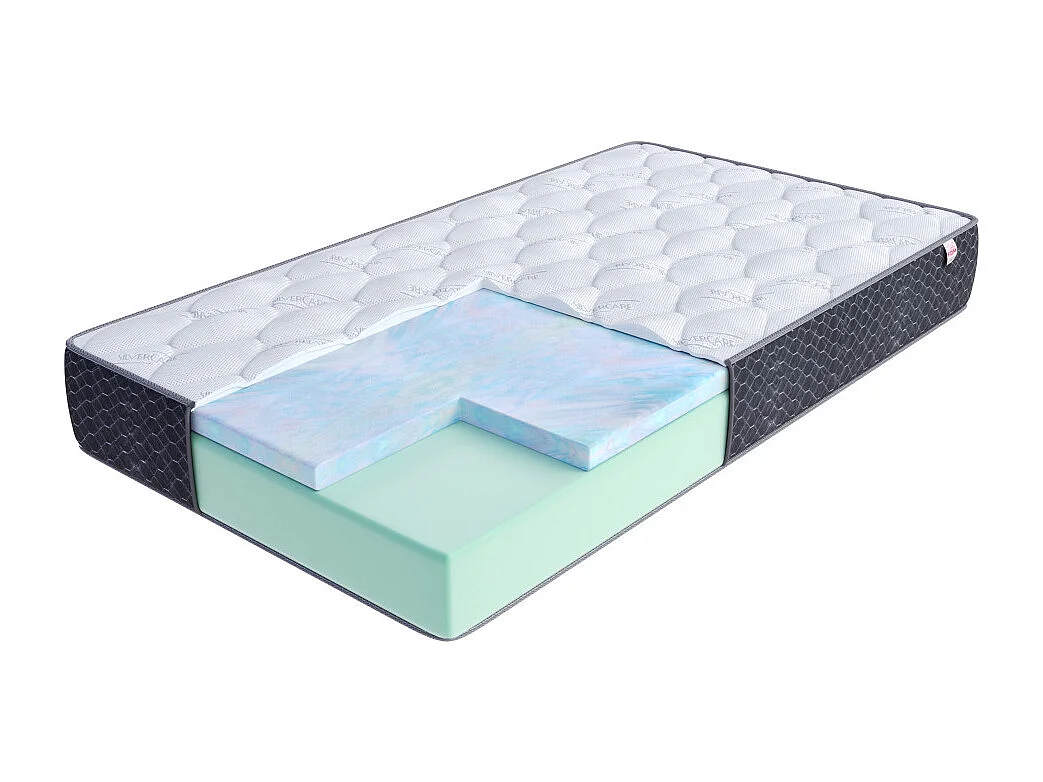Matelas MERIDO -  Mousse HR - Memoire de forme - 30cm  120 x 200 cm cm