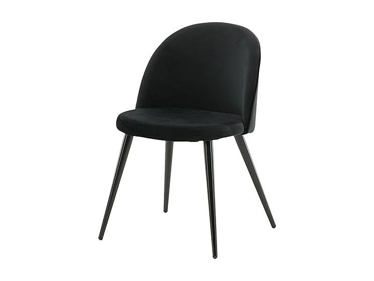 Venedig ensemble pour salle à manger table à manger blanc 95x180/276 avec 2 plateaux supplémentaires 6 chaises velours noir.
