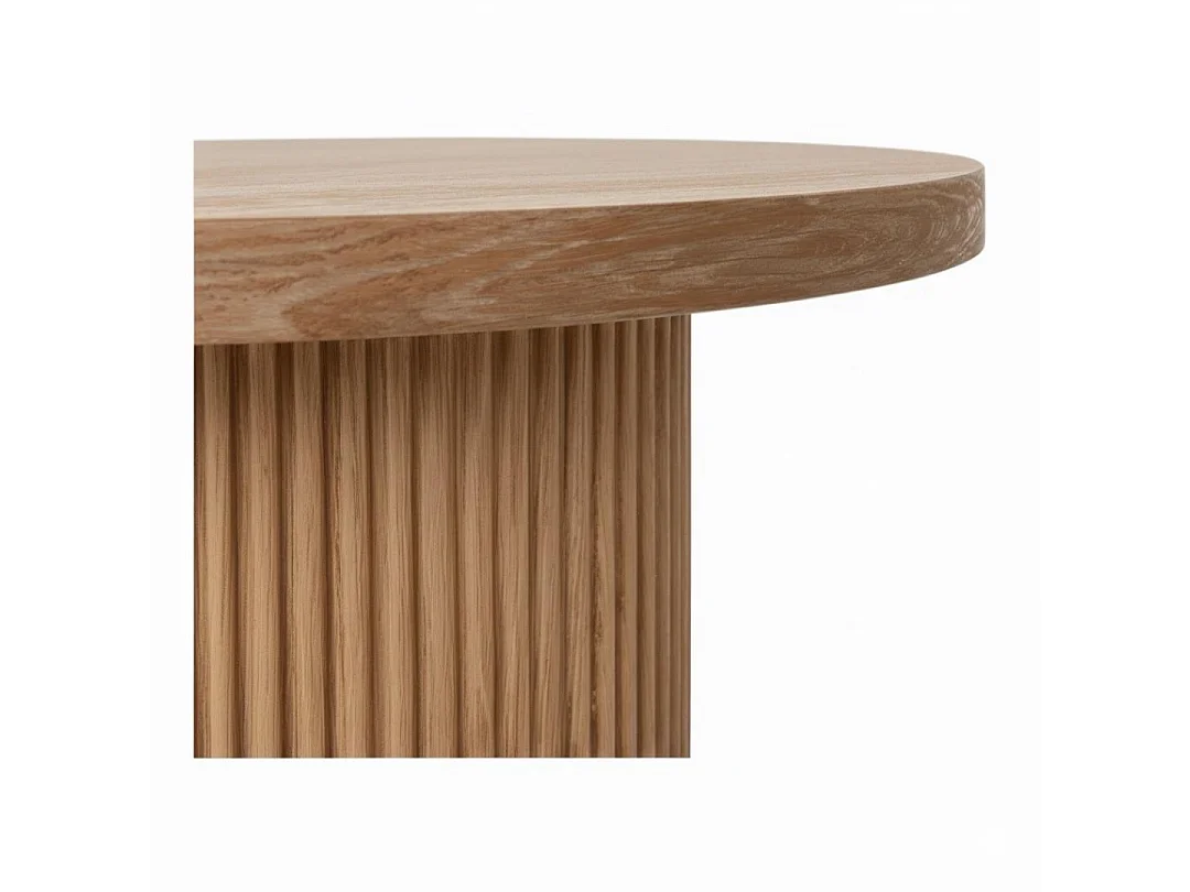 Kyoto ensemble de table à manger table 100x210cm nature, 6 chaises velours beige.