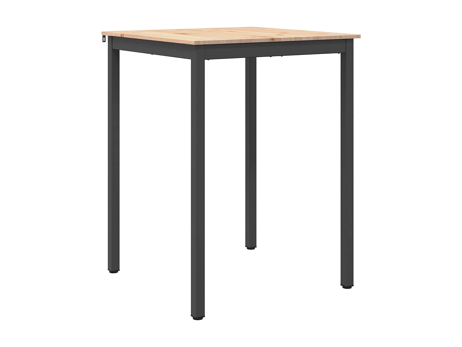 Table de bar Naturel 80 x 80 x 105 cm Bois de pin massif