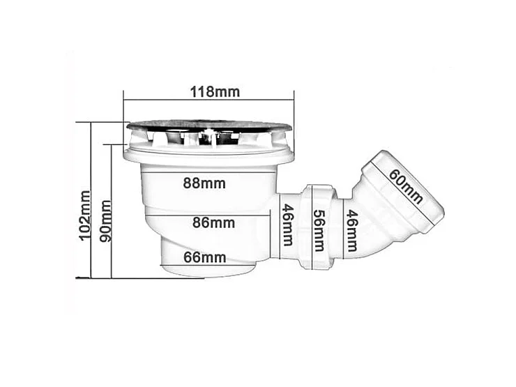 Receveur de douche blanc 150x70cm rectangulaire, Extra-plat, bac à douche avec kit de plinthe, 10 pieds, bonde de receveur et siphon 90cm
