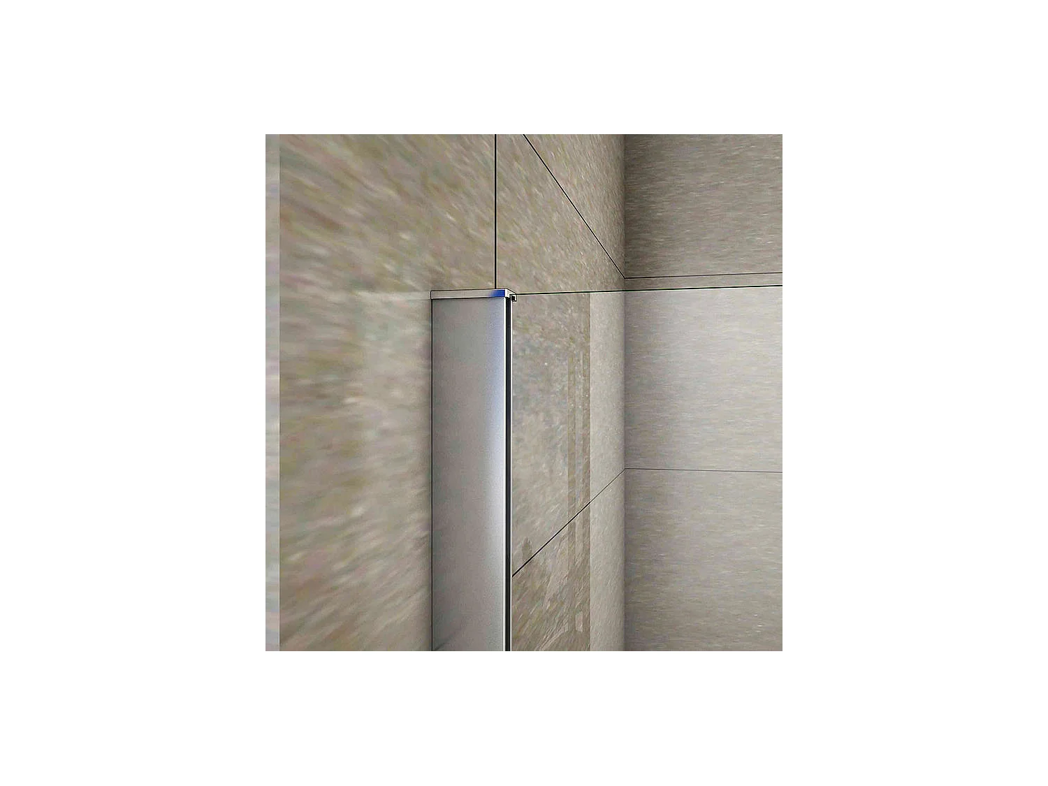 Pare-baignoire fixé 70x130cm, paroi de baignoire, écran de douche en verre 5mm anticalcaire