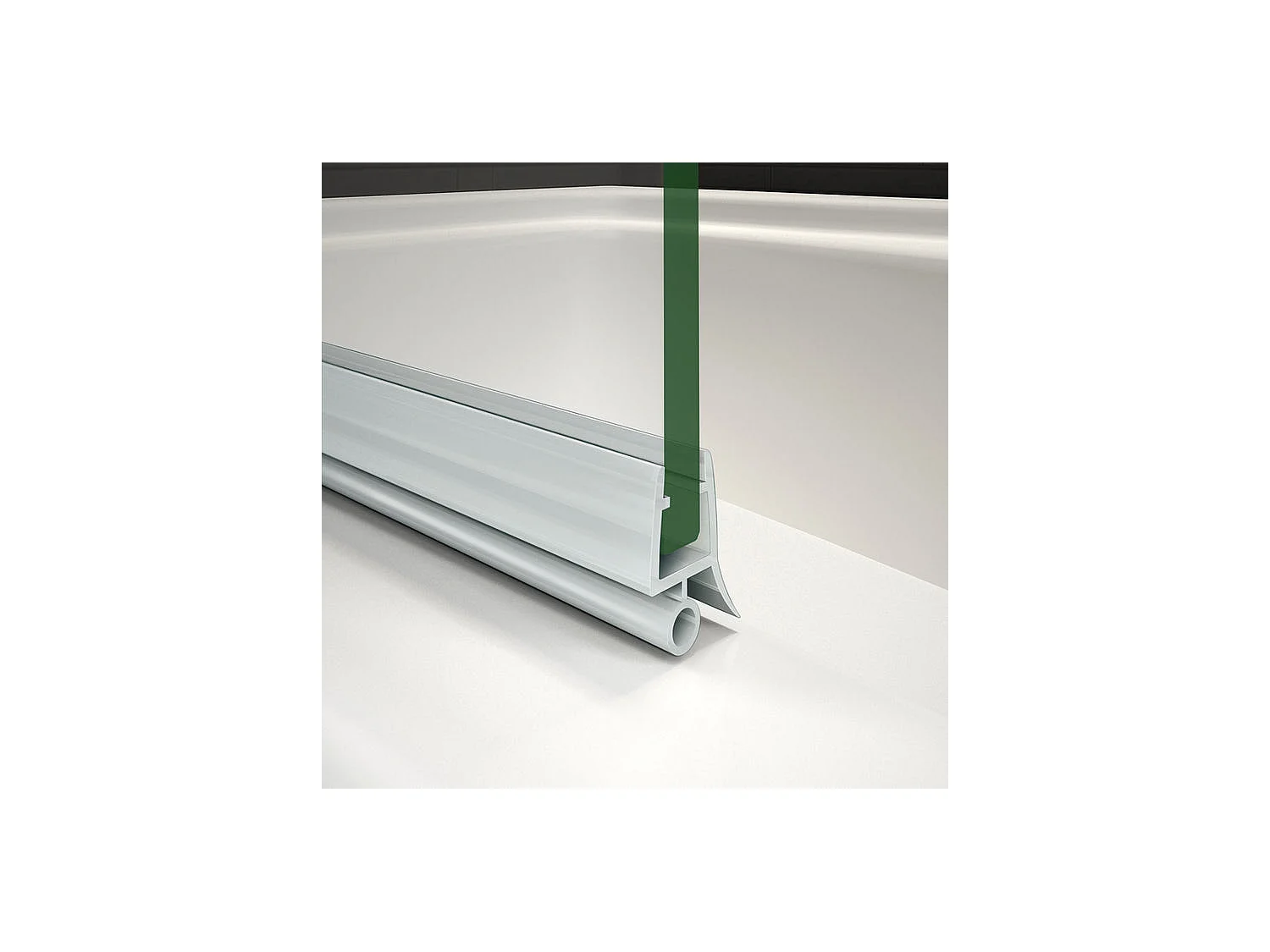 Pare-baignoire 100x140cm pivotant 180°, paroi de baignoire en verre 5mm trempé anticalcaire, avec porte-serviette