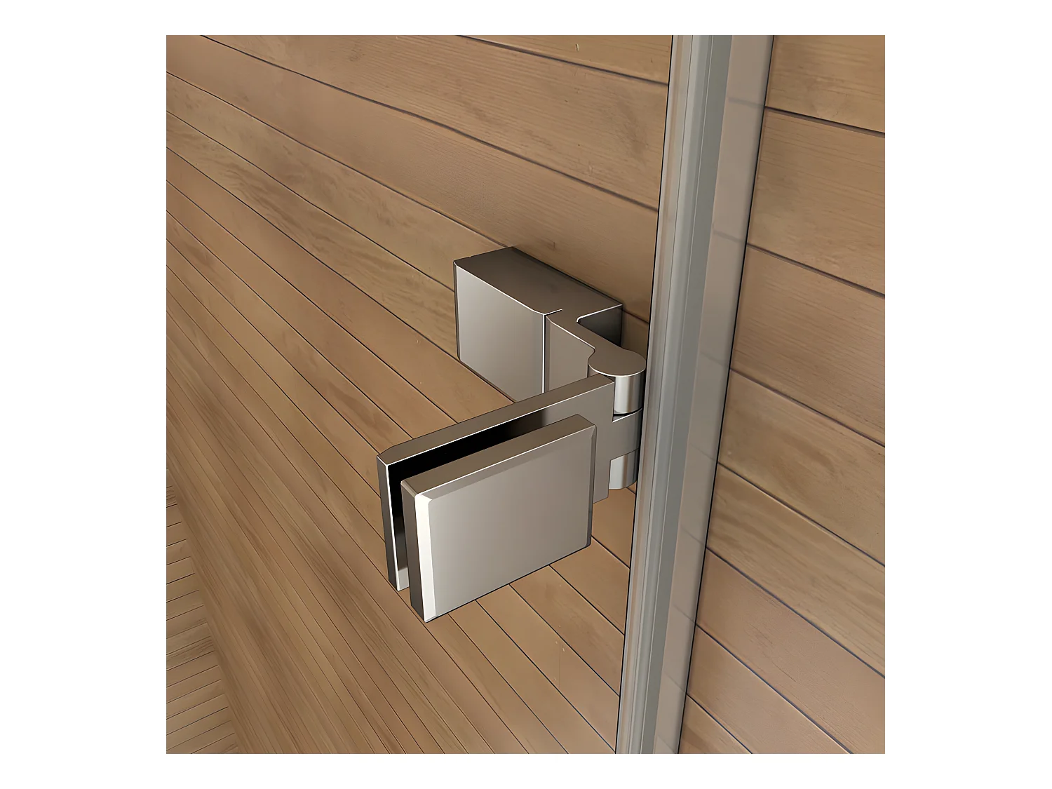 Pare-baignoire 100x140cm, paroi de baignoire pivotant et repliable Hauteur 140cm en verre de sécurité