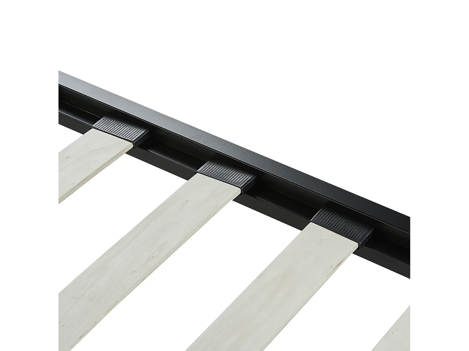 Letto Metallo CUSSET 180 x 200 cm Nero