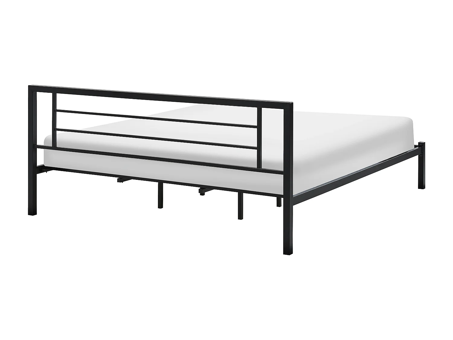 Bed Metaal CUSSET 180 x 200 cm Zwart
