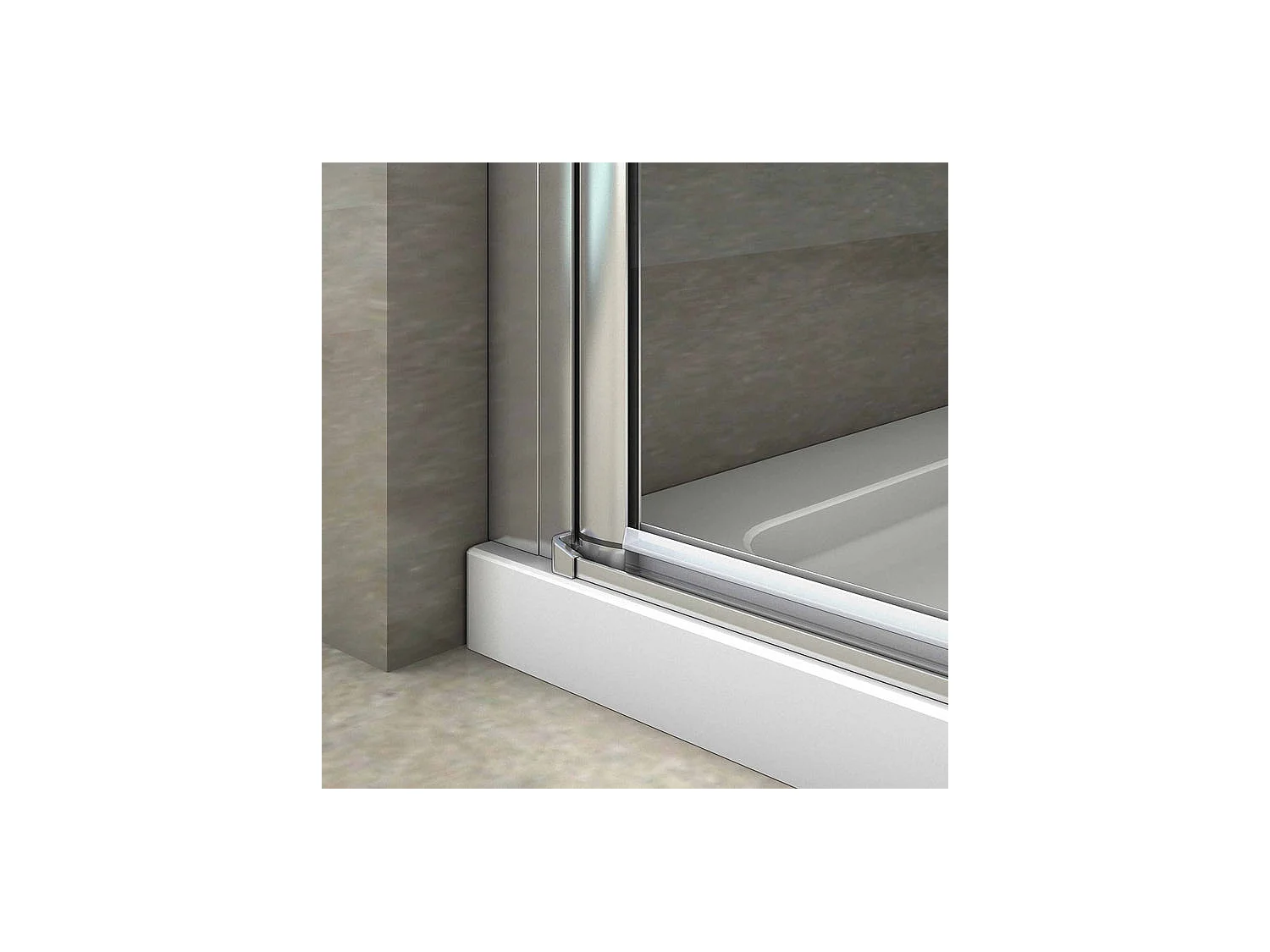 Porte de douche 70x180cm porte de douche pivotante en niche 5mm verre anticalcaire porte de douche hauteur 180 cm