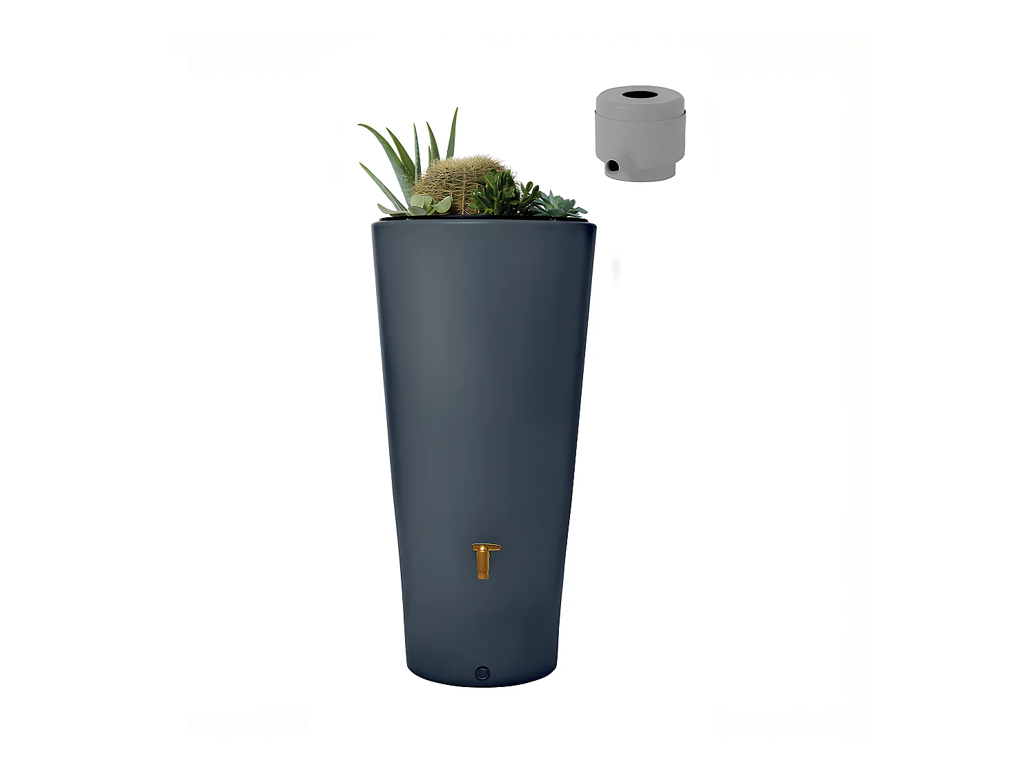 Récupérateur D'eau Murale 220l Vaso 2-en-1