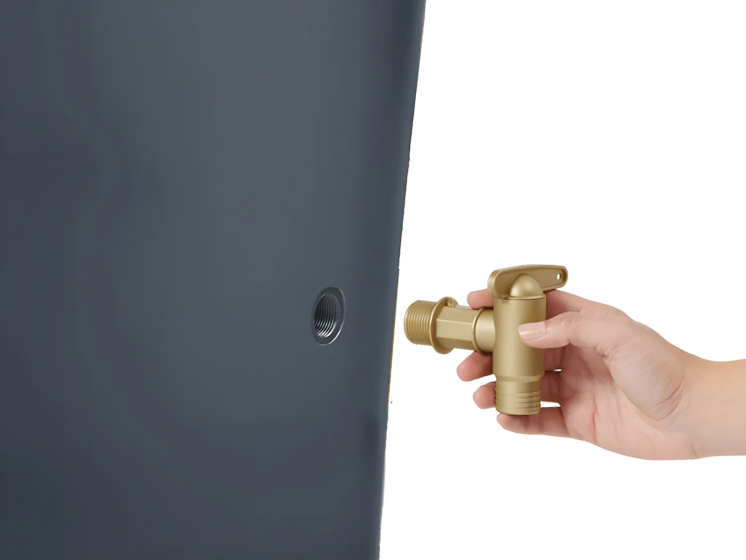 Récupérateur D'eau Murale 220l Vaso 2-en-1