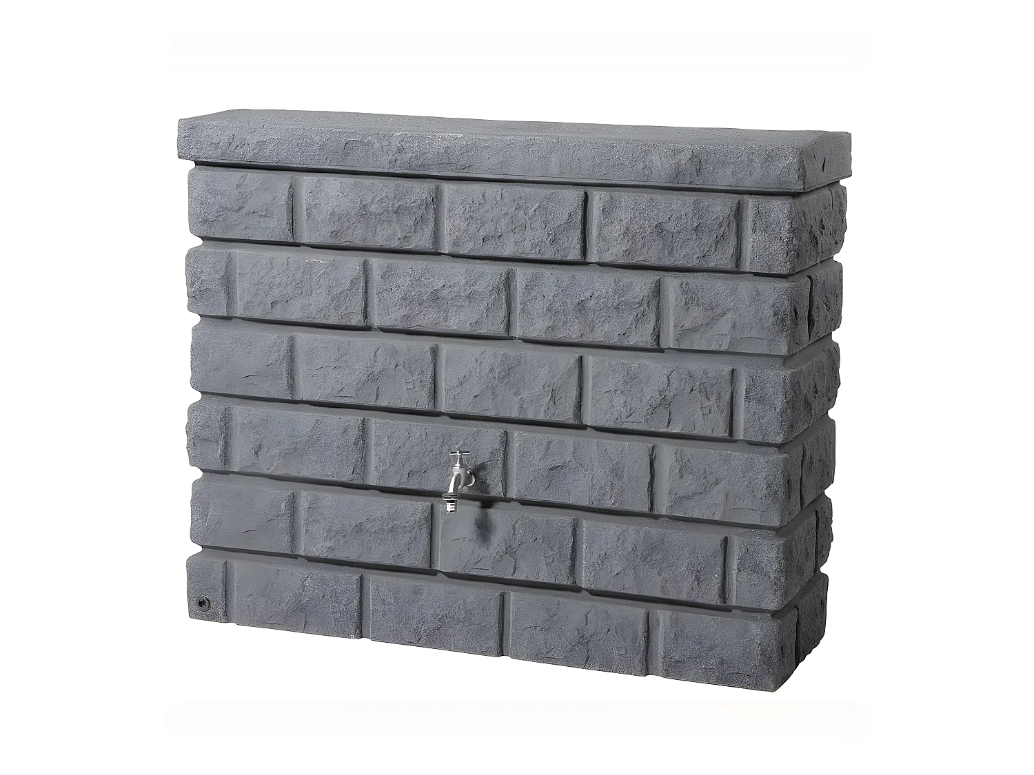 Récupérateur D'eau Aérien Apparence Pierre Rocky 400l