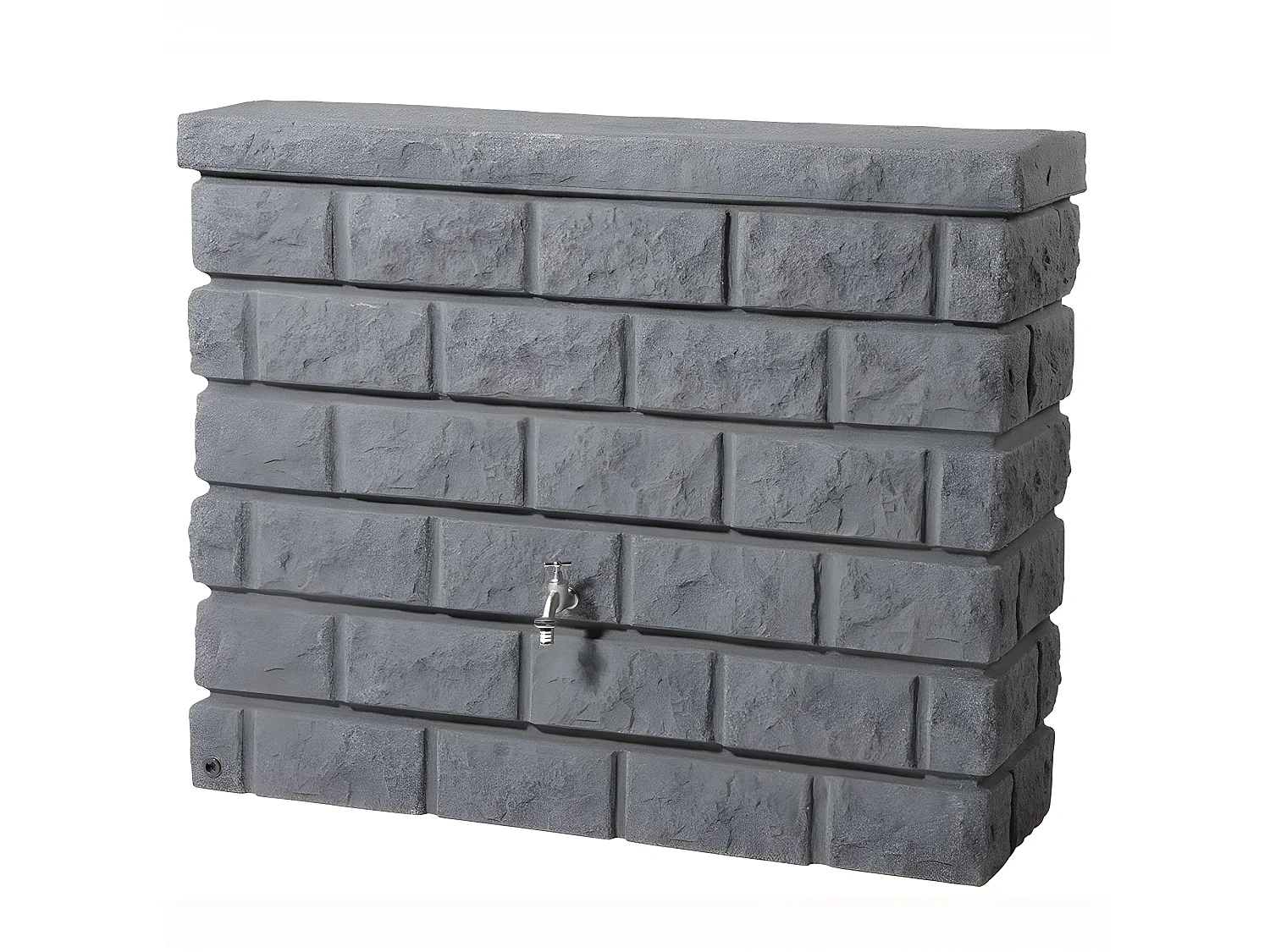 Récupérateur D'eau Aérien Apparence Pierre Rocky 400l