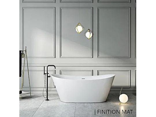 Vasca freestanding ovale PALMA bianca Opaca 170 cm