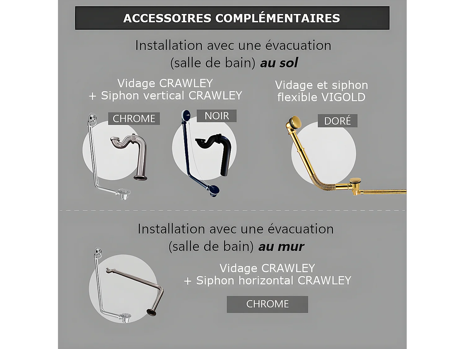 Freistehende Gusseisen Badewanne PLYMOUTH weiß Füße WEISS 153 cm