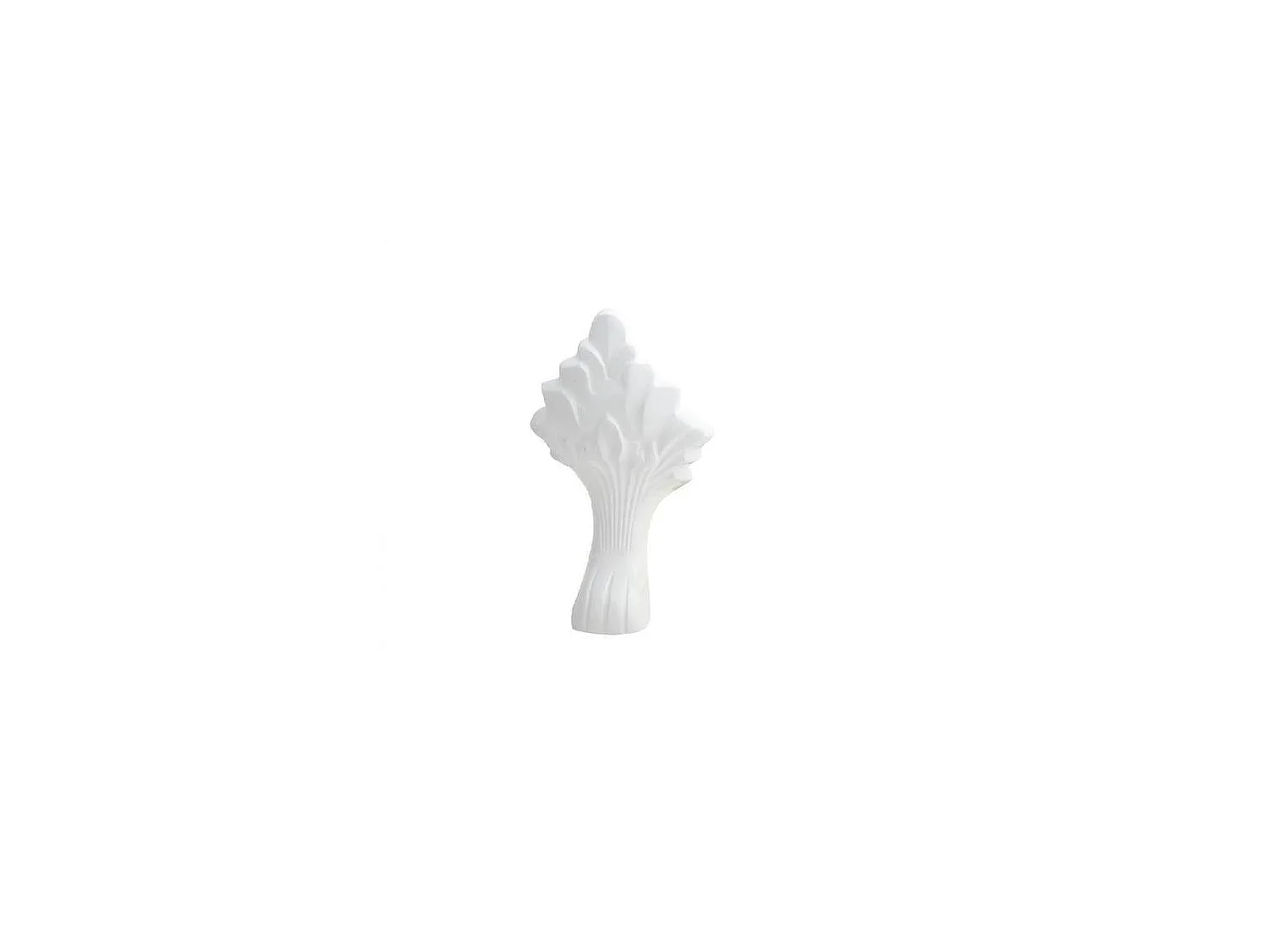 Baignoire sur pieds en fonte LIVINGSTON Blanche 170 cm Pieds blancs