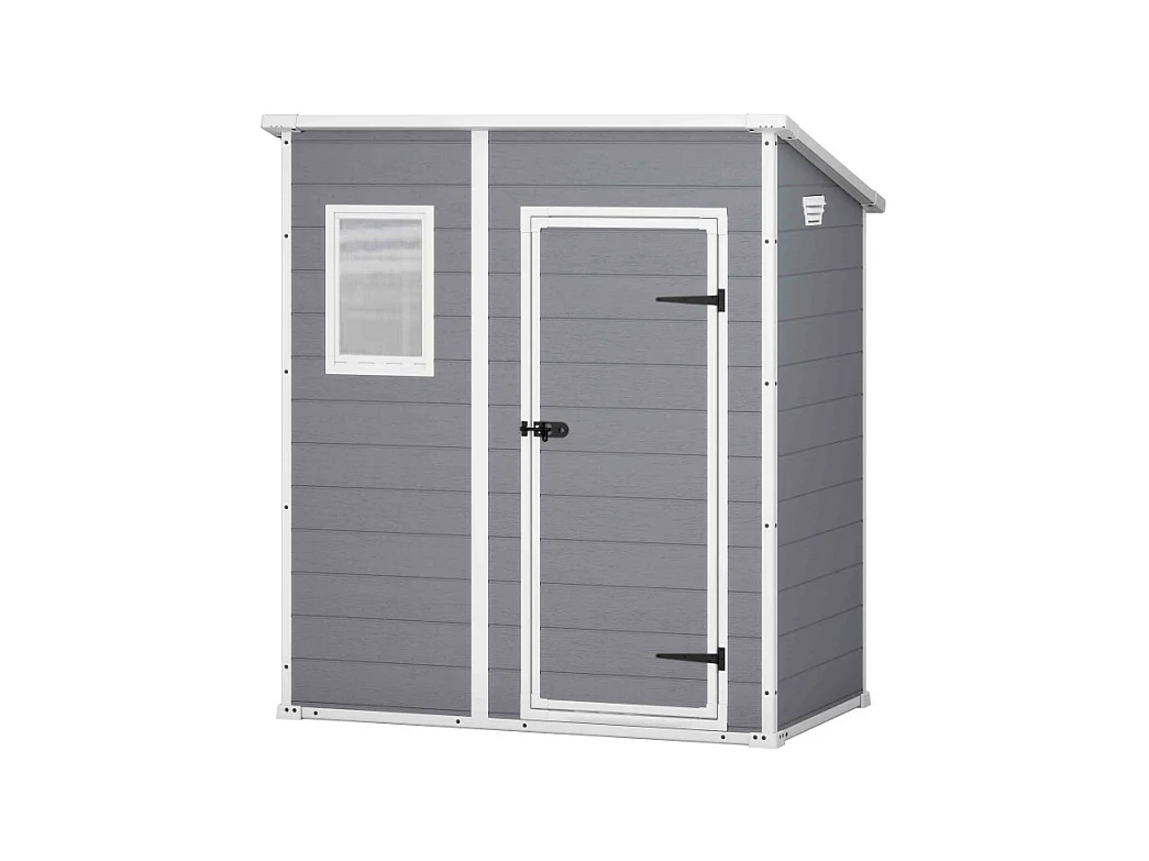 Abri jardin résine "Premium 64SP" - 2m² - 183 x 113 x 201 cm - Monopente