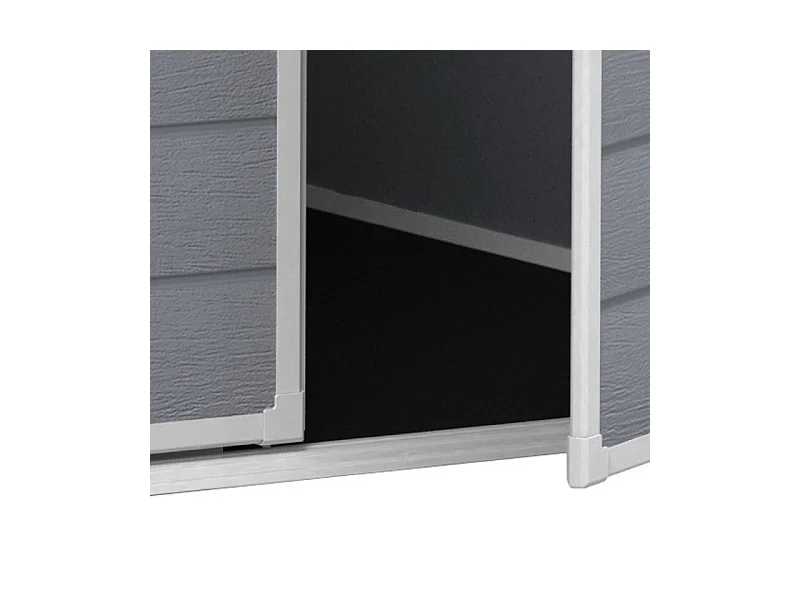 Abri jardin résine "Premium 64SP" - 2m² - 183 x 113 x 201 cm - Monopente