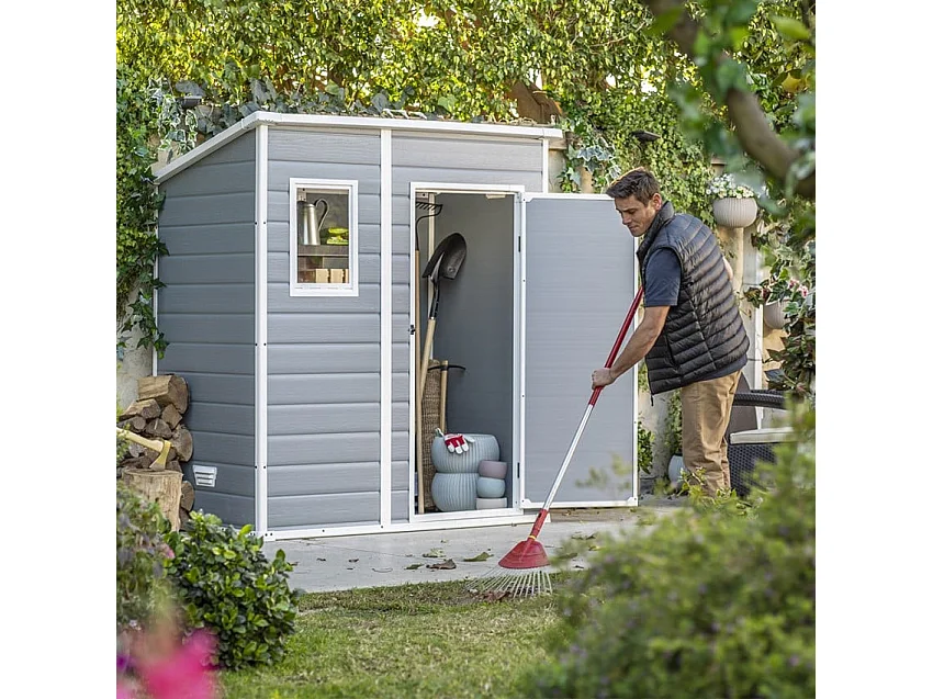 Gerätehaus Manor Pent 64 Grau