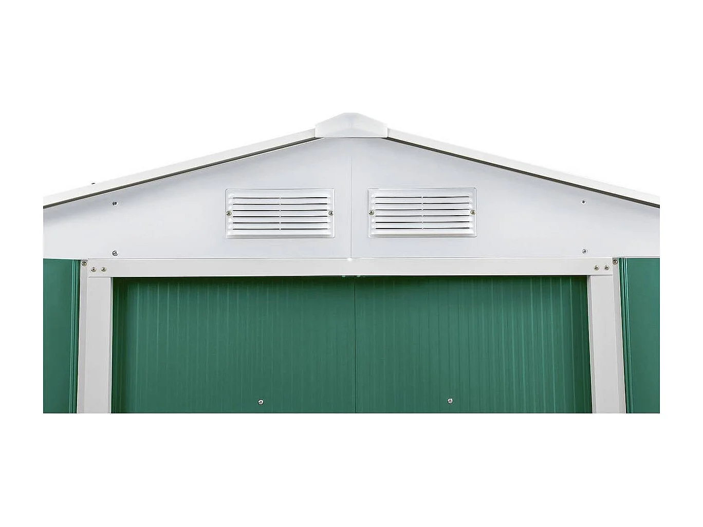 Tuinhuisje metaal "Rosas" - 2,71 m² - Groen