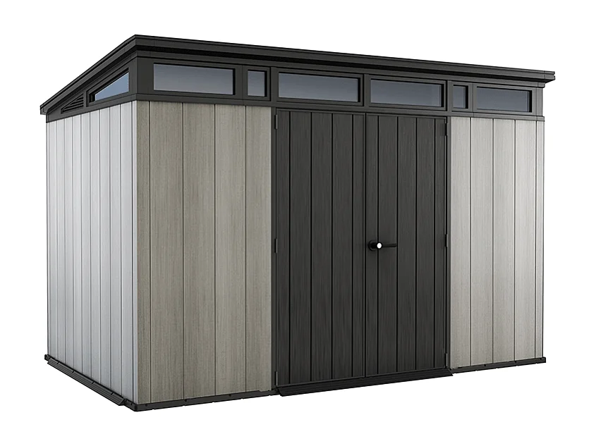 Casetta da giardino in resina monopendenza ARTISAN BROSSIUM® 117 - 8 m²