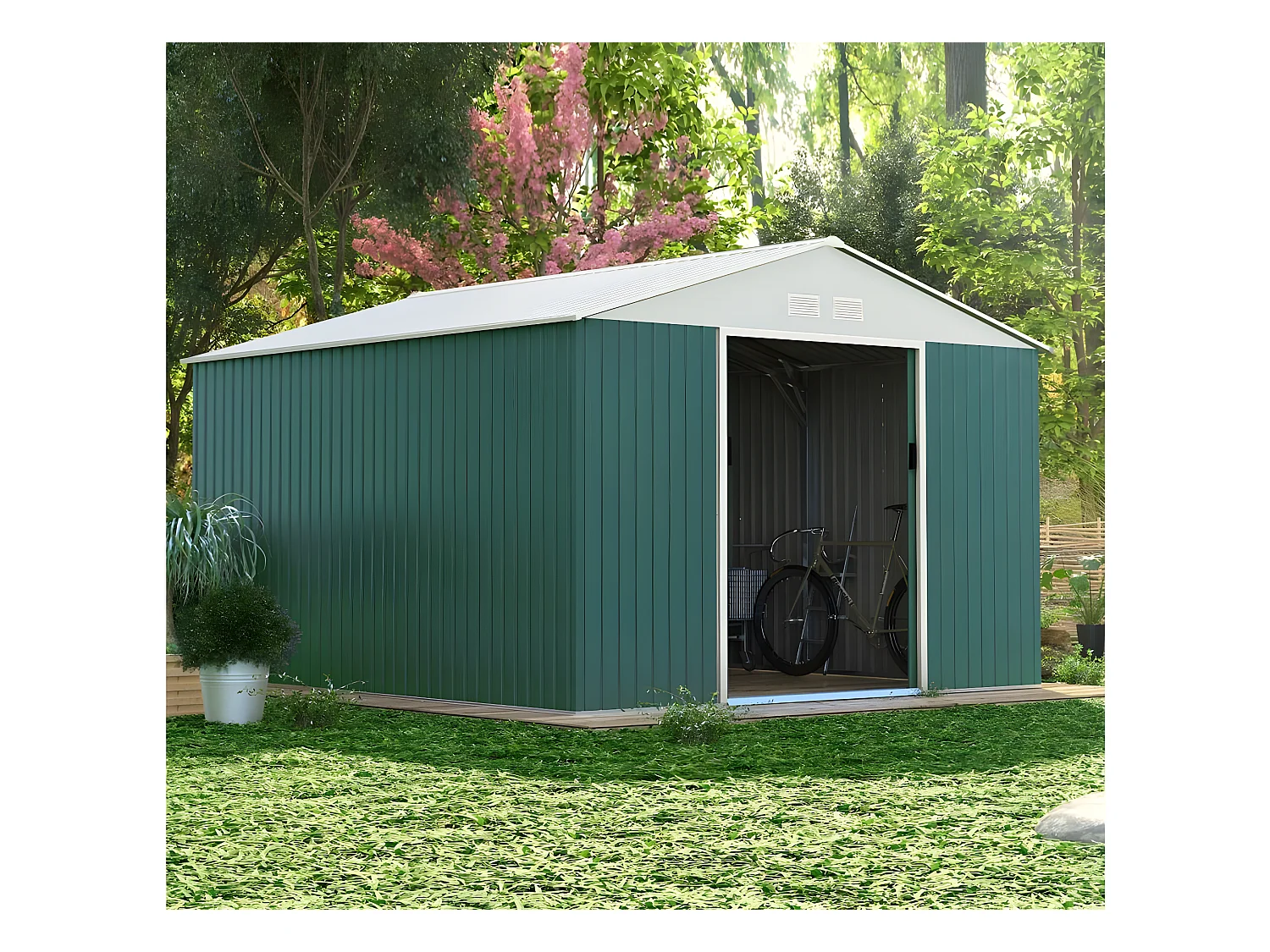 Caseta Metálica  "ROSAS" 10,85 m²