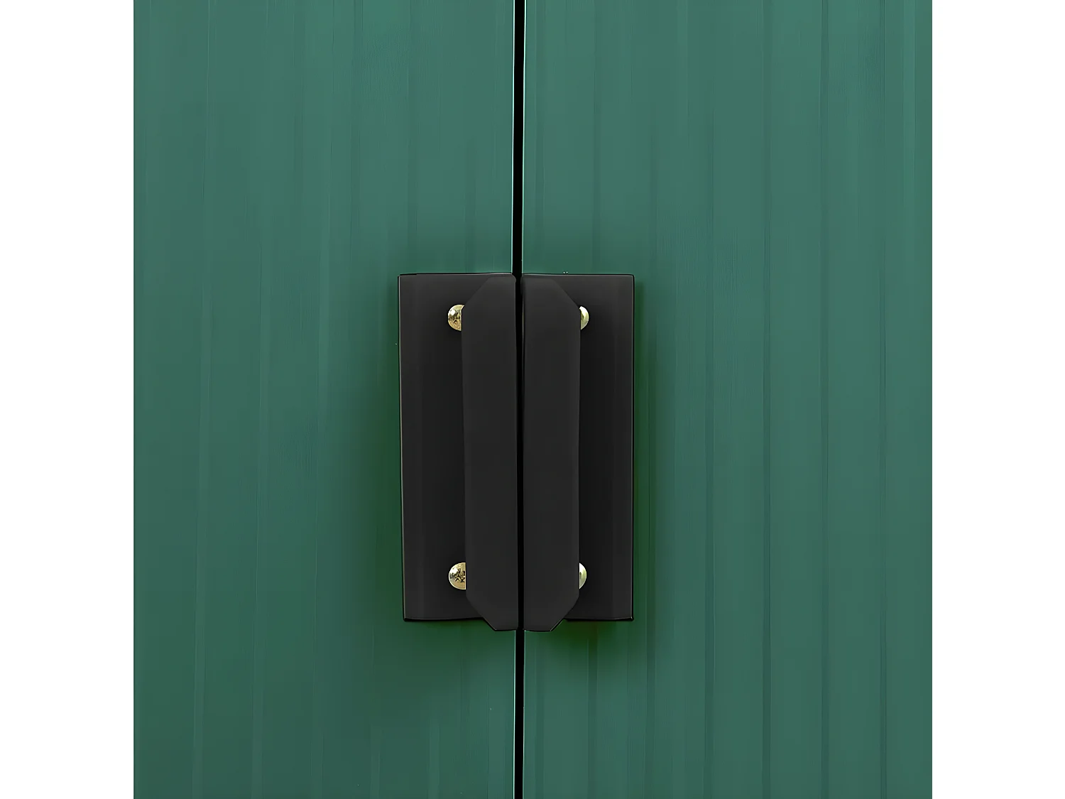 Abri de jardin métal "Rosas" - 10,85 m² - Vert