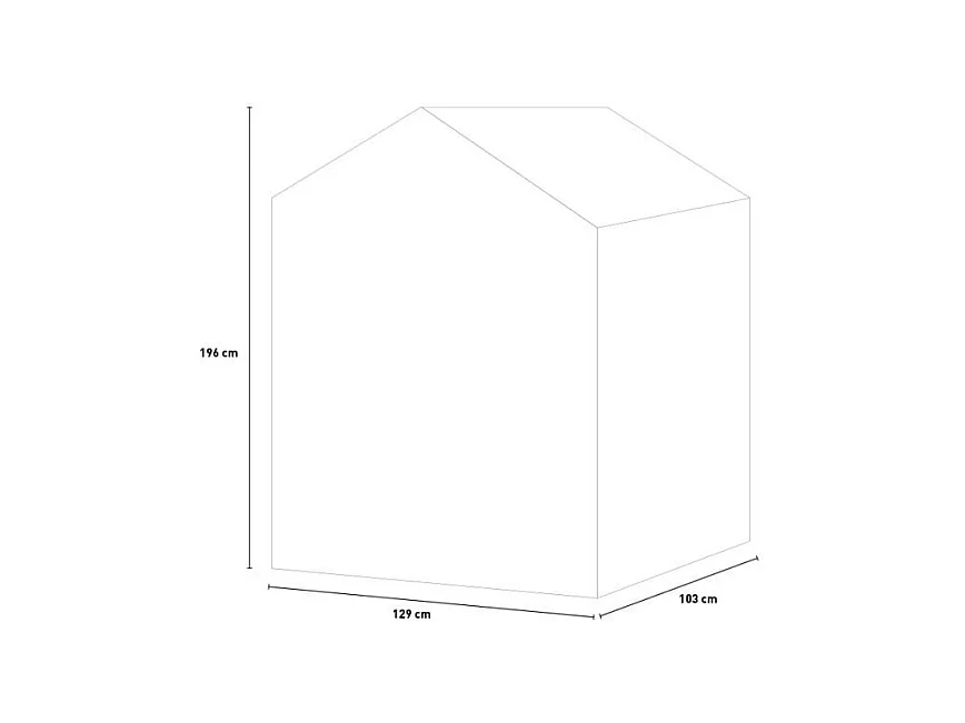 Premium 43 Kunststof Tuinhuis - 1,20m² - Waterdicht en Esthetisch Grijs