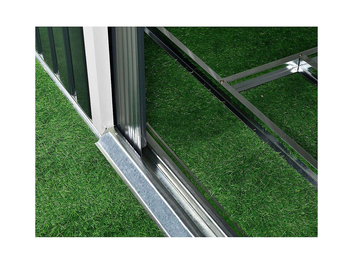 Szopa ogrodowa metalowa "Vegas" - 8,83 m²