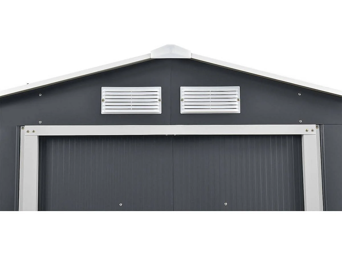Tuinhuisje metaal "Vegas" - 2,7 m² - Grijs