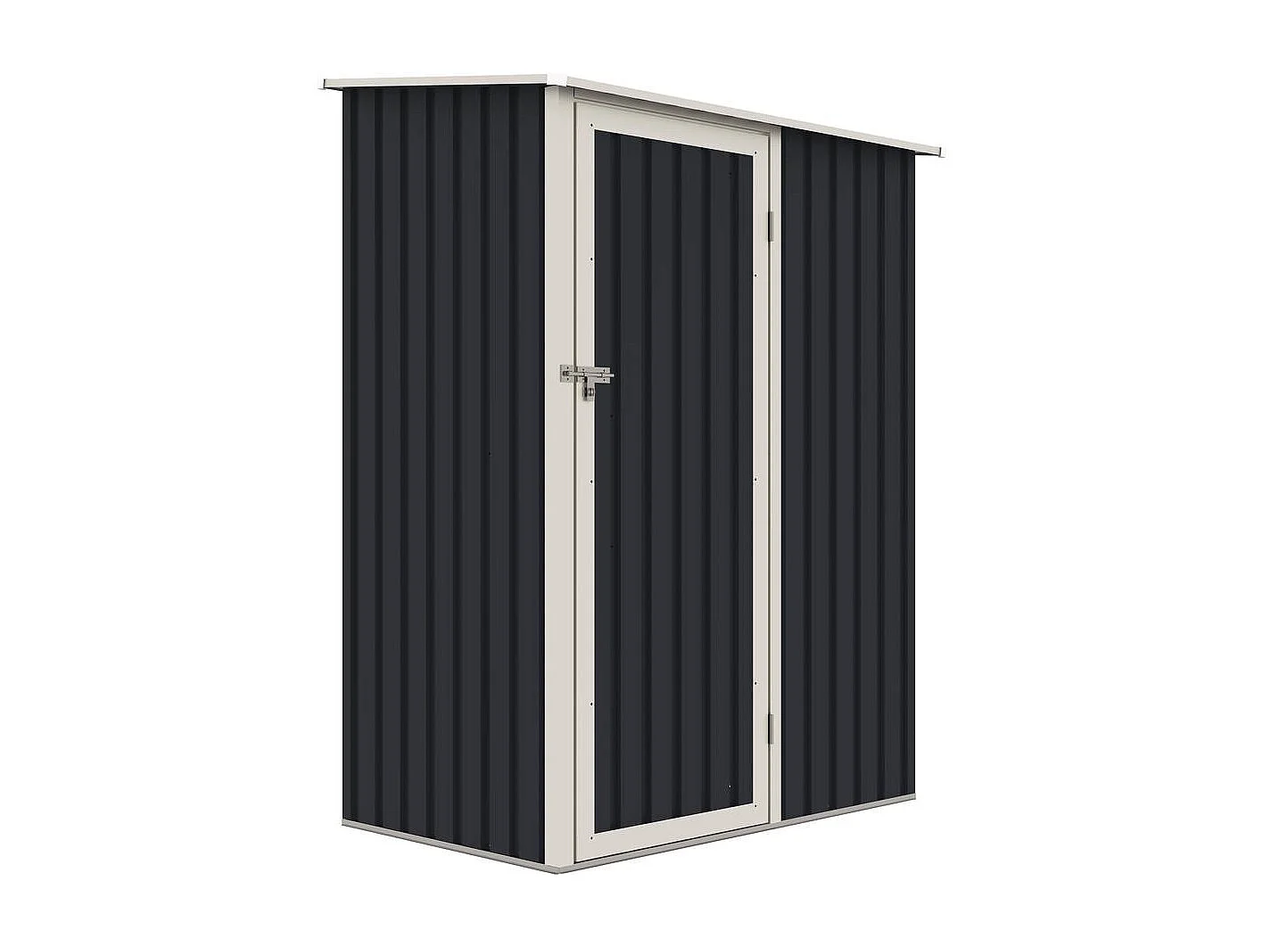 Wiata ogrodowa metalowa "Vega II" - 1,35 m² - Szara