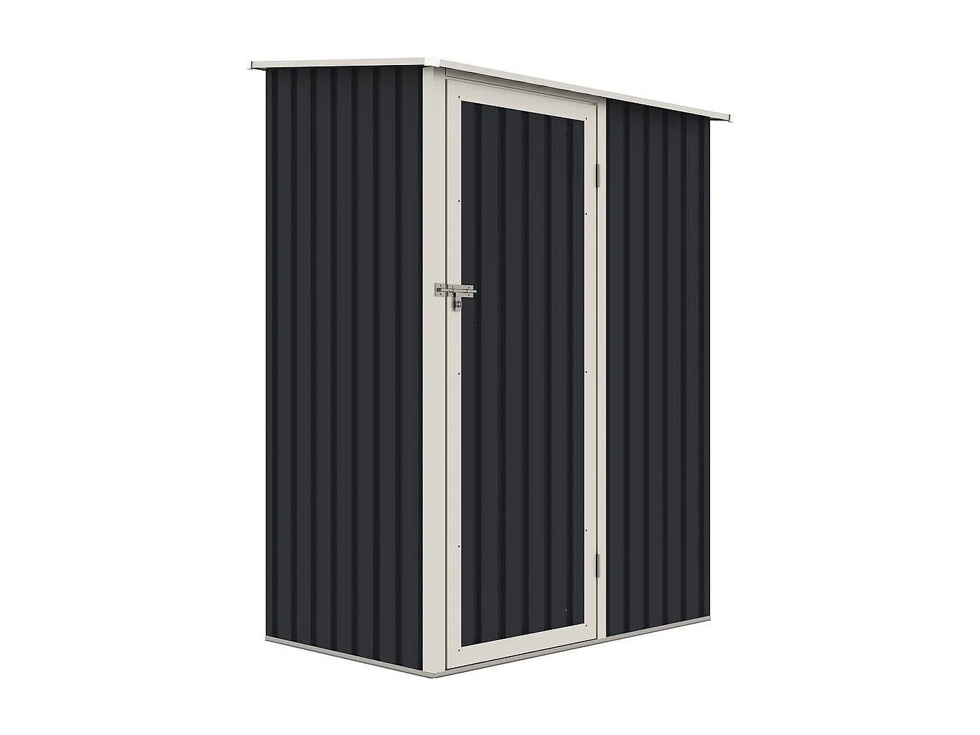 Caseta metálica de jardín "Vega II" - 1,35 m² - Gris